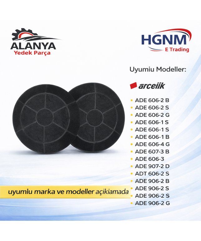 165732003 Угольный фильтр аспиратора капота Beko-Arçelik 7704331106