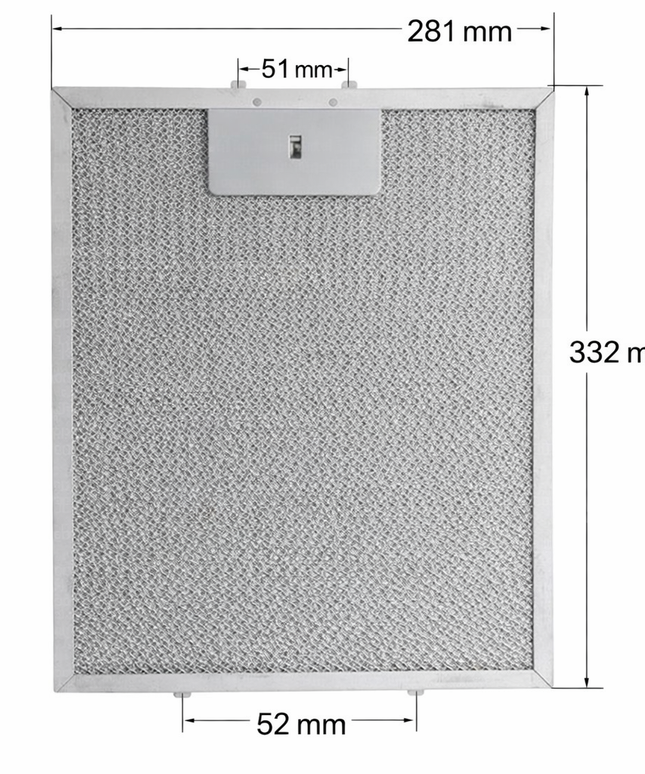 330x280 mm Davlumbaz Yağ Filtresi Metal Alüminyum Beko: ADA 91844 BI, HCI91845BXH  Arçelik: P 52 SAEI, P 54 SAES GRION  Leisure: PDLA 90 ES  Grundig: DAVLUMBAZ PROTOTIP URUN