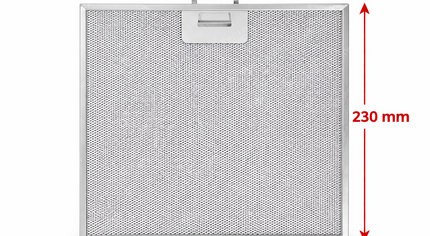 Фильтр для вытяжки Arçelik Beko, 275x230 мм - сменный проволочный фильтр.