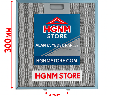 300×260 mm Davlumbaz Yağ Filtresi Aspiratör 30×26 CM Davlumbaz Yağ Filtresi Yedek Parça Alüminyum A8