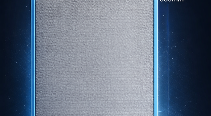 00422872 Фильтр для вытяжки 283x380 мм Вытяжка масляного фильтра 28,3x38 см YT142.1172.09