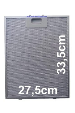 Davlumbaz Aspiratör Yağ Filtresi 335 x 275 mm