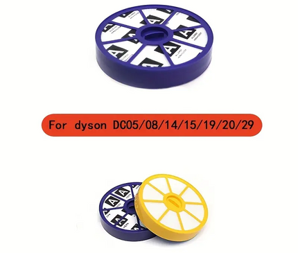 Dyson DC05 DC08 DC14 DC15 DC19 DC20 DC21 DC29 HEPA Filtre Seti | Ön ve Arka Üst Alt Filtre | Elektrikli Süpürge Yedek Parçası