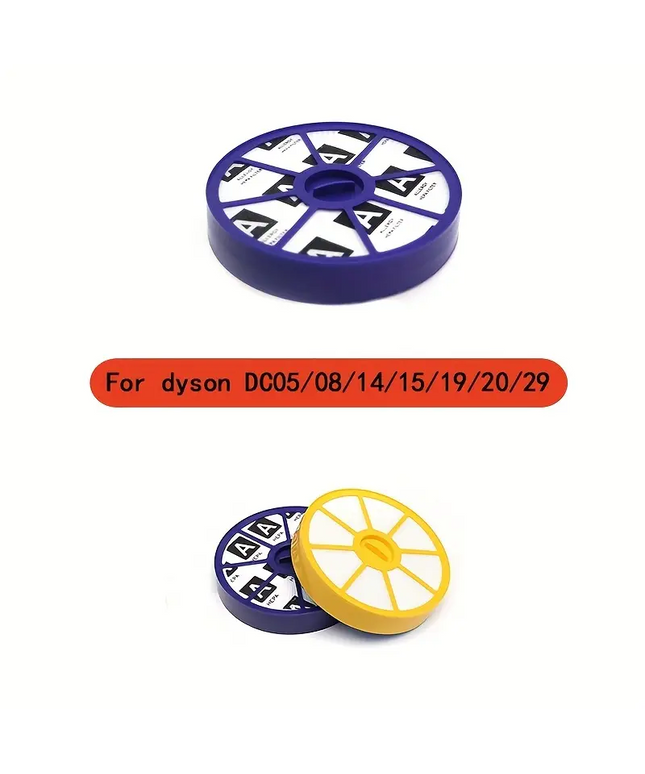 Dyson DC05 DC08 DC14 DC15 DC19 DC20 DC21 DC29 HEPA Filtre Seti | Ön ve Arka Üst Alt Filtre | Elektrikli Süpürge Yedek Parçası