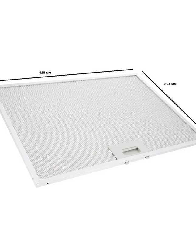 Electrolux EFV716K Davlumbaz Tel Filtresi 428x304 mm / 430x305 mm Uyumlu Yedek Parça 80877780
