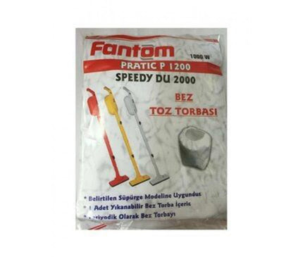 Fantom Pratik P1200 Hazne İçi Yedek Torba - 2 Adet Keçe Bez Torba