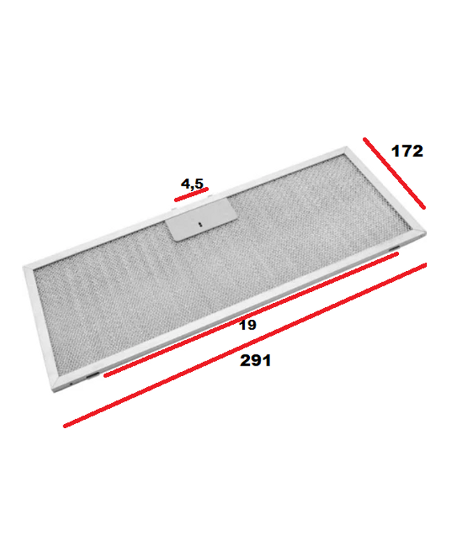 Filtre 291X172-292X173 Davlumbaz Filtresi R2 | Yüksek Kalite Yedek Parça
