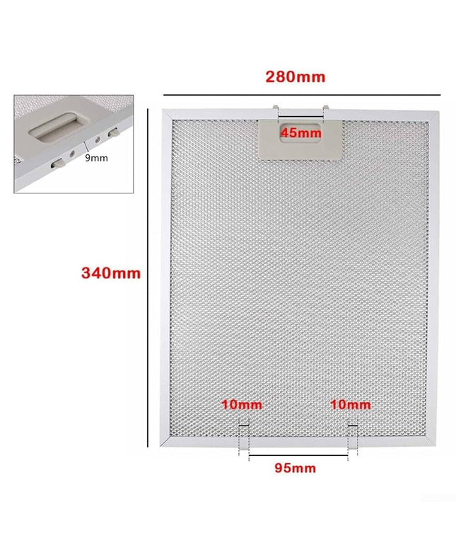 Filtro Campana Cocina TEKA 340 X 282 MM. FER41TK0009A