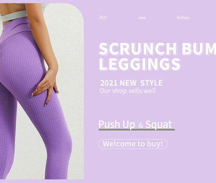 Grid Tights Yoga Pants Women Seamless High Waist Leggings Breathable