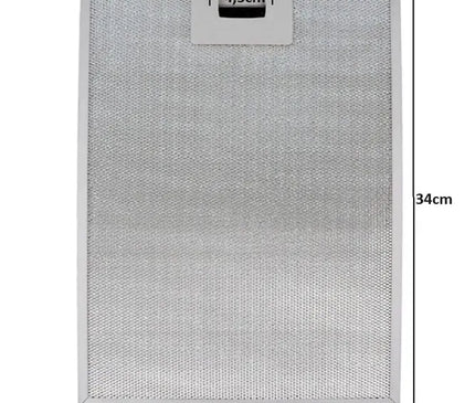 HGNM E Trading 285x340 Davlumbaz Filtresi – Tırnak Aralığı 4.5-12.5 cm

