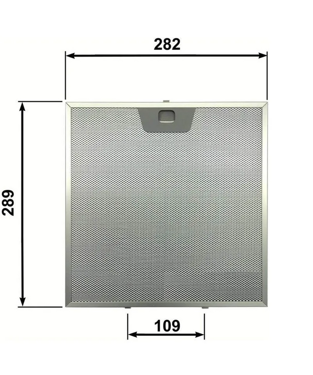HGNM Faber Davlumbaz Metal Yağ Filtresi 1330063586 282x289 mm P8