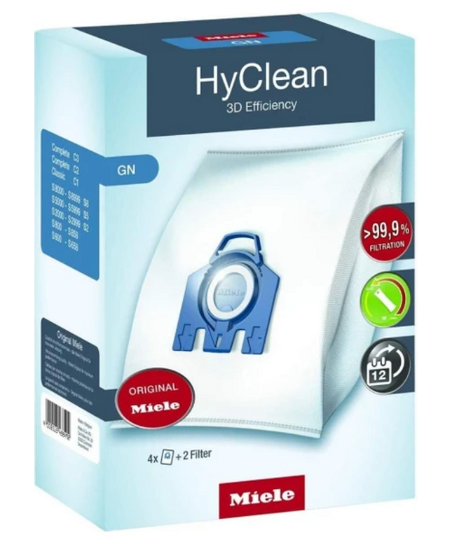 Miele 9153000-9153500-9917730 GN Hyclean Toz Torbası – Elektrikli Süpürge Orijinal Toz Torbası