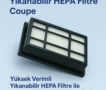 Nilfisk 78602700 Yıkanabilir HEPA Filtre Coupe - Elektrik Süpürgesi Filtresi 
