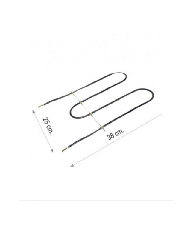 Oven Heating Resistance Element, Oven Heater- Accessory Spare Part 1000  watt - 220 V - 6.5Ø Chrome(Cr-Ni) - 250x380 mm