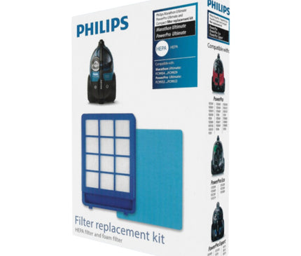 Philips FC99XX XB Serisi Filtre Seti, Marathon Ultimate Uyumlu Ön ve Arka Hepa Filtre, A Kalite

