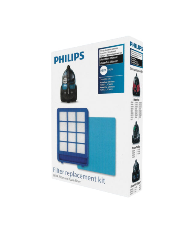 Philips FC99XX XB Serisi Filtre Seti, Marathon Ultimate Uyumlu Ön ve Arka Hepa Filtre, A Kalite


