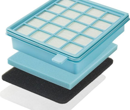 Philips PowerPro, PowerPro Kompakt Hepa Filtre Seti - Toz Torbasız Süpürge Yedek Parçaları 432200493801