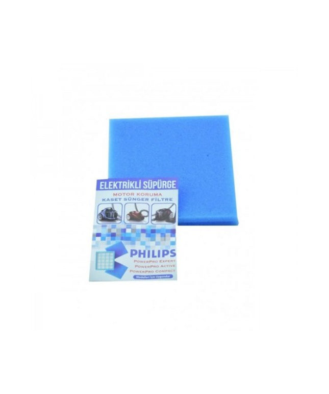 Philips Pro Compact Pro Active Mavi Kaset Sünger - 2 Adet Paket