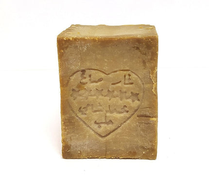 Handmade Aleppo Soap: 100% Natural Olive Oil & Daphne Blend for Body, Hair, and Skin - Anti-Acne and Skin Treatment | Organic, Syrian & Turkish Tradition
