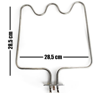 Тэн для духовки Simfer: 1200W, 220V, премиум-качество, размеры 28,5 x 28 см