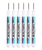6pcs white