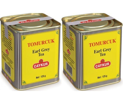 Caykur Tomurcuk Earl Grey - Premium 125g Bergamot Scented English Black Tea, Handpicked for Superior Flavor and Refreshing Arom