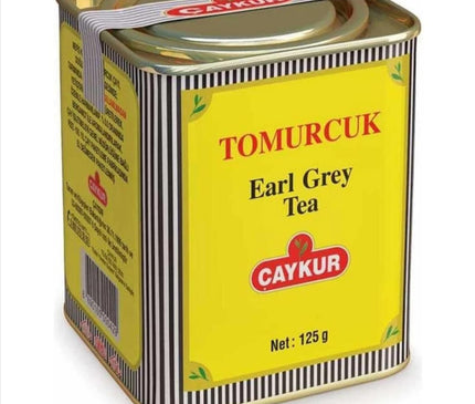 Caykur Tomurcuk Earl Grey - Premium 125g Bergamot Scented English Black Tea, Handpicked for Superior Flavor and Refreshing Arom