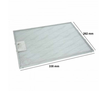 262×335 cm cooker hood grease filter range hood grease filter kitchen extractor hood ventilation aluminum A15