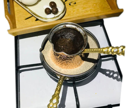 Турецкая Кофеварка на Горячем Песке: Медная Машина для Приготовления Напитка от OZBA STORE