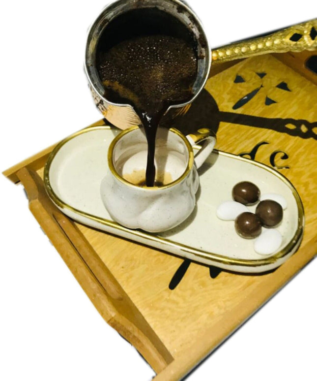 Turkish Hot Sand Coffee Maker Authentic Copper  Heater Machine Gas Stove Top Barbecue Copper Coffee Pot Set