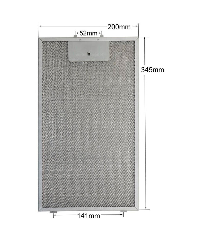 Siemens LC65KA270T Davlumbaz Filtresi 20X34,5 Aspiratör Filtre Siemens LC65KAJ60T Arçelik P 12 Yes