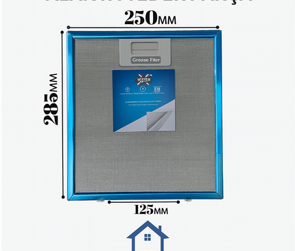 Termikel Davlumbaz Alüminyum Filtre (249MM x 285MM)