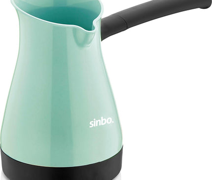 Turkish Coffee Machine Electric Sinbo Coffee Espresso Cappuccino Easy Portable Fast Wired 1000W 0.4L 5 Cups Capacity