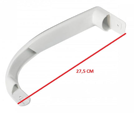 1587421950105 Refrigerator Accessory Spare Part Arçelik Beko Upper and Lower Door Handle Set Color Gray - White