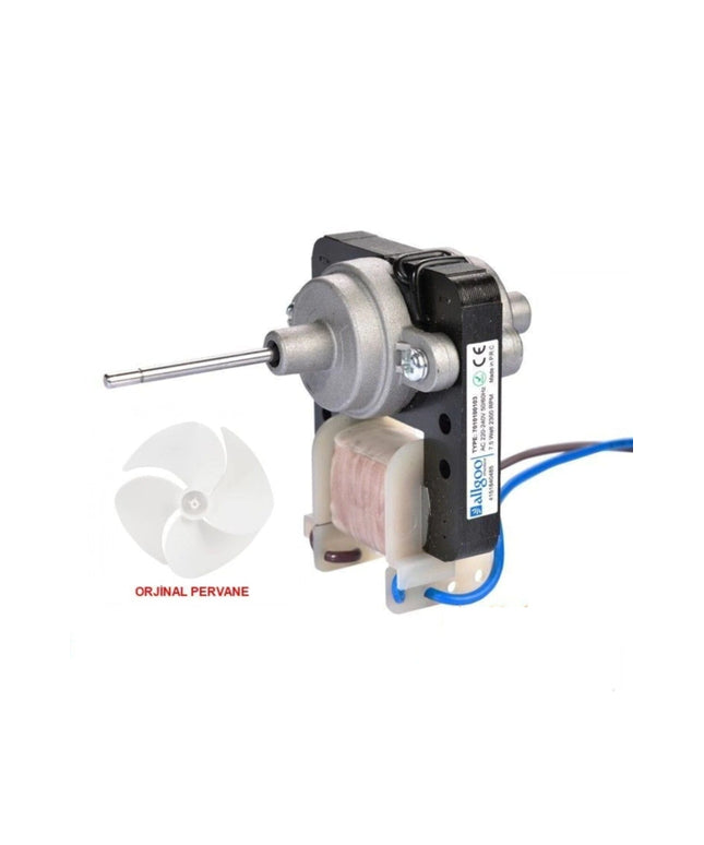 Premium Arçelik BEKO ALTUS Refrigerator Condenser Fan Motor Propeller - 14.5cm, 220-240V, 7.5W, 2300 RPM - Enhance Cooling