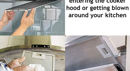 012646 Range Hood Filter 300x250 mm Cooker Hood Grease Filter Kitchen Extractor Aluminium Aspirator 30 cm x 25 cm