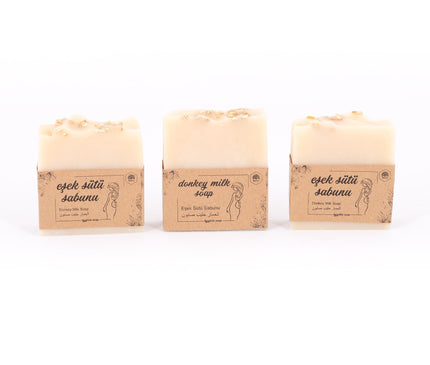 Organic Handmade Donkey Milk Soap  Hydrating & Anti-Aging with Natural Ingredients for Glowing Skin