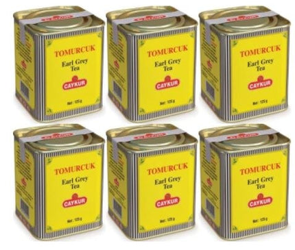 Caykur Tomurcuk Earl Grey - Premium 125g Bergamot Scented English Black Tea, Handpicked for Superior Flavor and Refreshing Arom