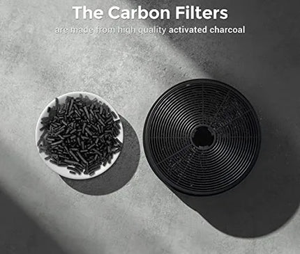 19,5 CM Active Carbon Odour Filter Cooker Hood Vent Extractor Spare Part Logik  Range Hood Cooker Filtre BOSCH FRANKE