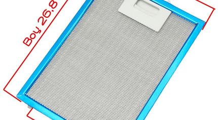 198x268 Ferre Davlumbaz Aspiratör Filtresi 268x198mm - Beyaz Eşya Yedek Parça Alanya Antalya