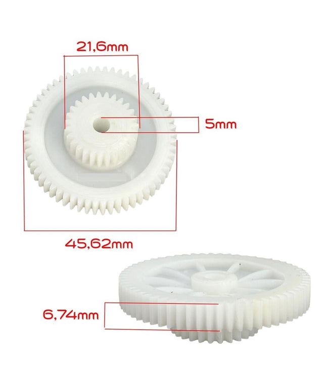 مجموعة التروس على غطاء وعاء الخلاط من النوع القديم ARNNICA، BLUE HOUSE، FAKIR، KING، SCHAFER، SUNNY