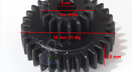 Braun Epilasyon Silk Epil 3 Muadil Dişli Yedek Parça Değişimi