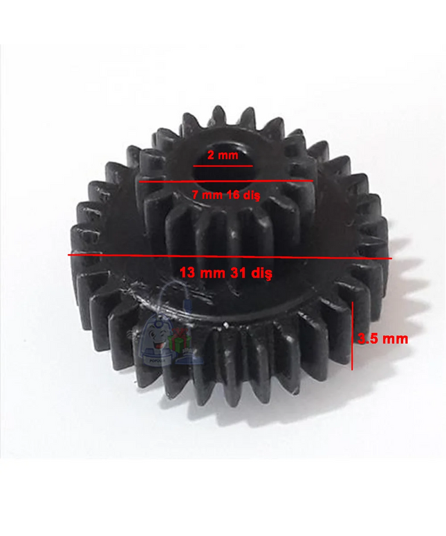 Braun Epilasyon Silk Epil 3 Muadil Dişli Yedek Parça Değişimi