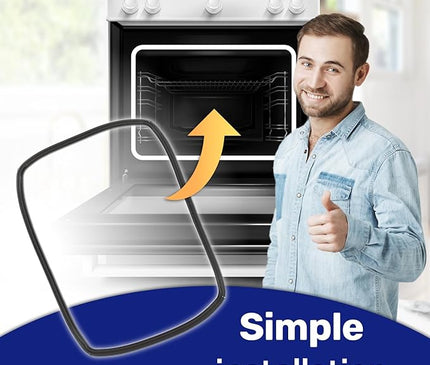 440x340mm 4 Taraflı Fırın Kapak Contası - AEG, Electrolux, Zanussi, Franke, 0035730, 3871945105