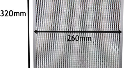 26X32 CM Aspiratör Davlumbaz Filtresi 260×320 mm Mutfak Aspiratörü Havalandırma Alüminyum Aspiratör L5