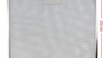 Alveus 40×31.2 cm Aspiratör Davlumbaz Filtresi 400×312 mm Davlumbaz Yağ Filtresi Gres Filtresi Mutfak Davlumbaz  E13 (Kopya)