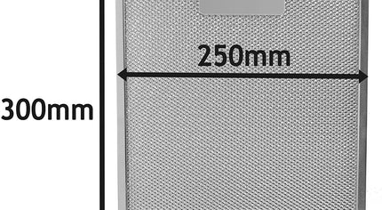 صفيحة معدنية 300×250 مم