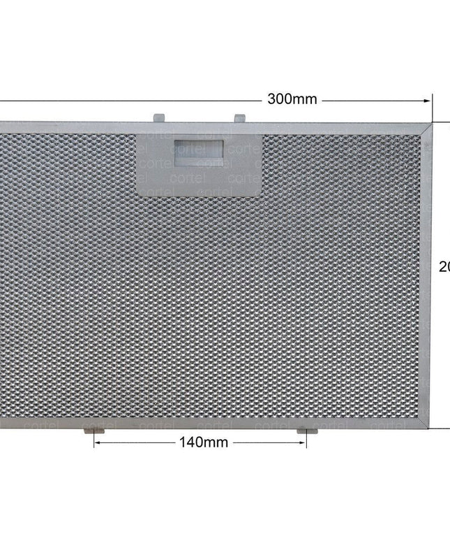Beko 9197060212 Davlumbaz Metal Yağ Filtresi (Mesh) 300x200 mm – Uyumlu