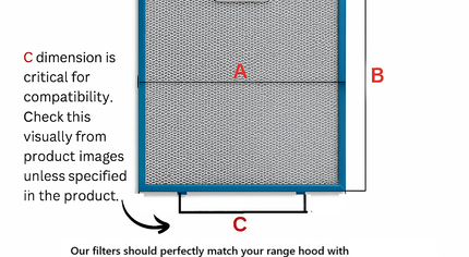 275×335 mm Aspiratör Davlumbaz Yağ Filtresi Silverline, ICF, Termikel B12 Vestel model AD-6011 S