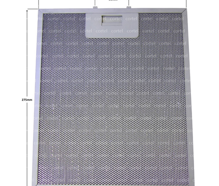 4055101671 Davlumbaz Filtresi 275×230 mm Davlumbaz Yağ 23x27,5 Filtresi Mutfak Aspiratörü Alüminyum Aspiratör AEG Electrolux Husqvarna JUNO A6